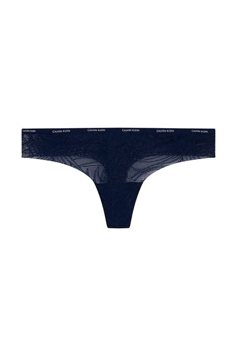 STRING THONG BLUE   by Calvin Klein