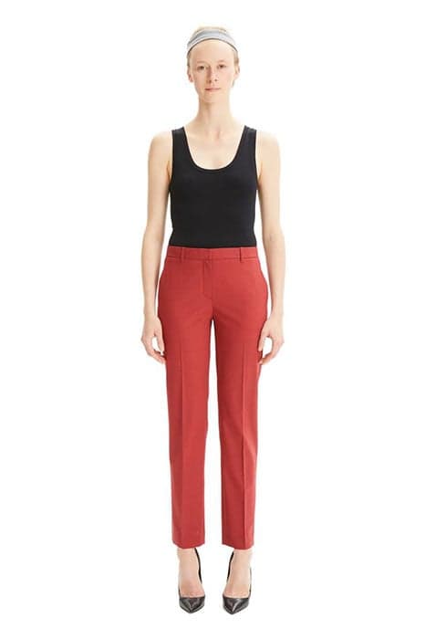 TAILORED TROUSER.TR2 LIGHT CRANBERRY by THEORY