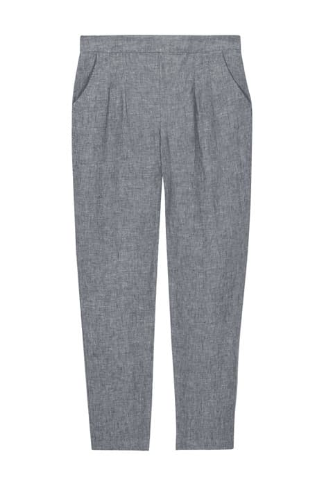 MAISON LINEN TROUSER GREY PLAIN by White Stuff