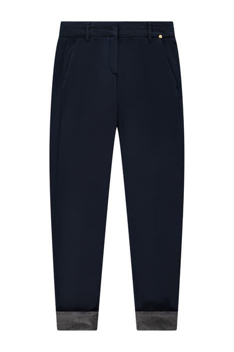 PANT WITH FANTASY WAIST/BOTTOM BLUE by River Woods