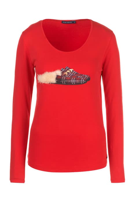 BASIC T-SHIRT LONG SLEEVES RED by River Woods