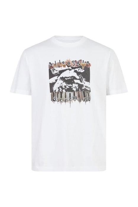 CRYPTO SS CREW OPTIC WHITE by AllSaints