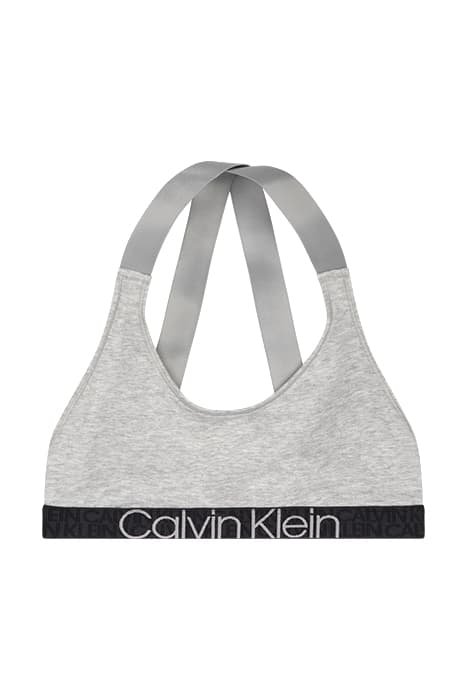 UNLINED BRALETTE GREY HEATHER by Calvin Klein