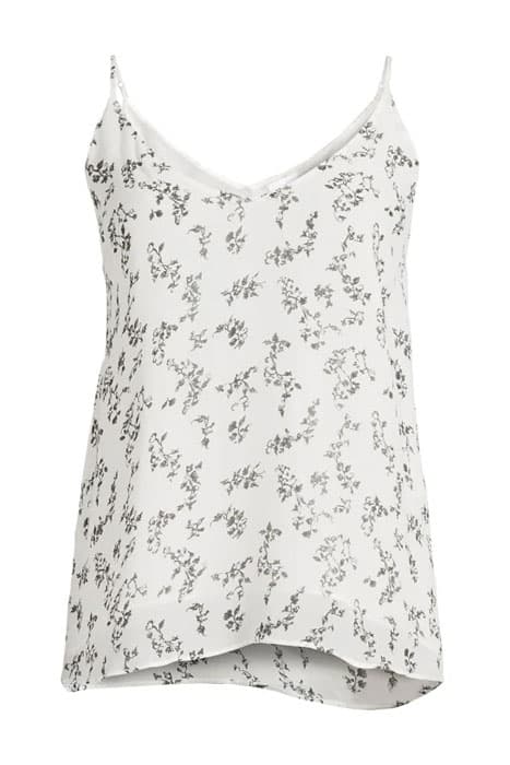 TOP LADAN FLOWERSPRAY WHITE by Lala Berlin