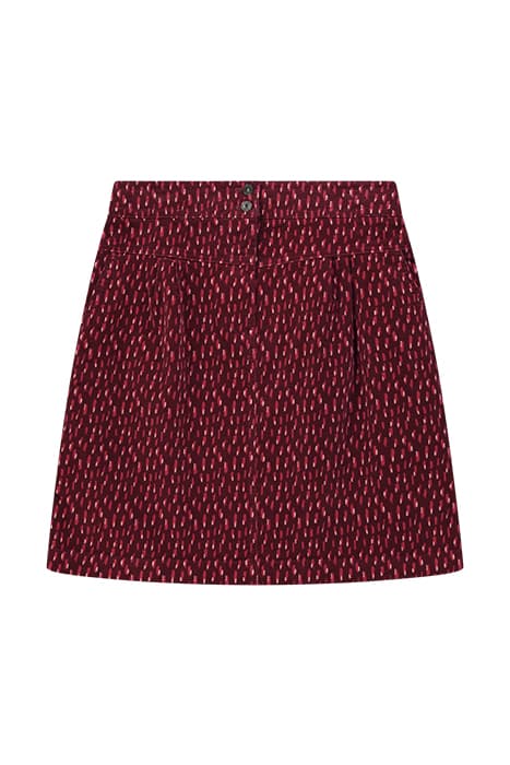 SADIE ORGANIC CORD SKIRT PLUM MLT by White Stuff