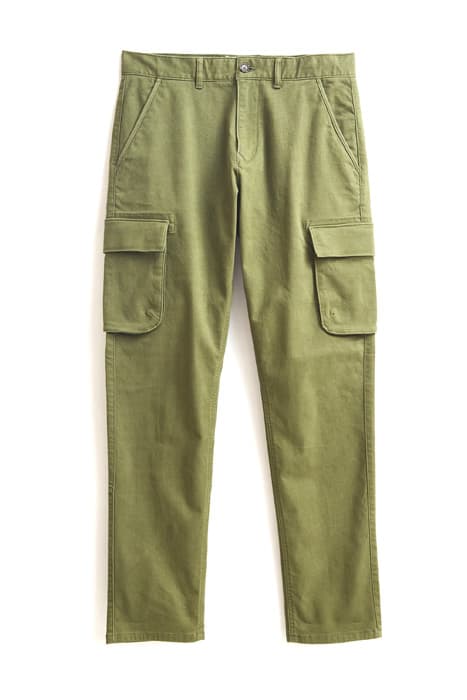 WALTON CARGO TROUSER KHAKI GRN by White Stuff