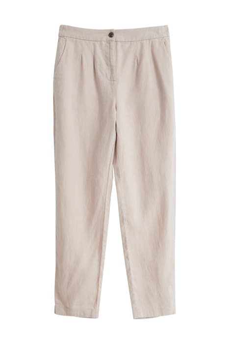 MADDIE LINEN TROUSER LGT GREY by White Stuff