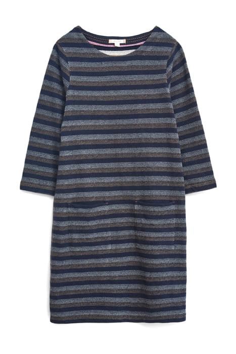 SASHA STRIPE SHIFT DRESS BLUE MLT by White Stuff