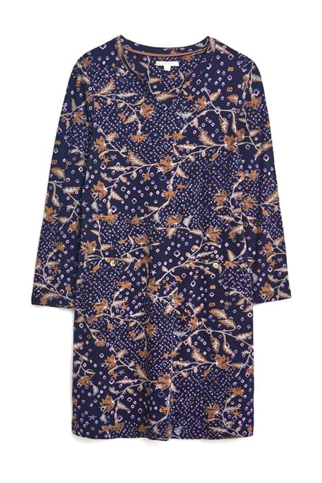 BEA DRESS BLUE PRINT by White Stuff