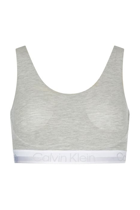 UNLINED BRALETTE GREY HEATHER by Calvin Klein