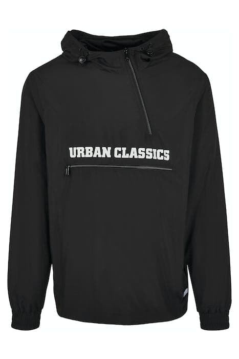 COMMUTER PULL OVER JACKET BLACK by Urban Classics