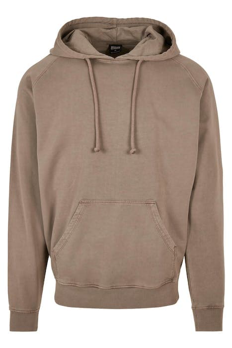 OVERDYED HOODY DARKKHAKI by Urban Classics