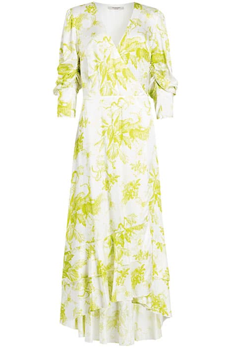 TAGE RIYAZ DRESS CHARTREUSE YELLOW by AllSaints