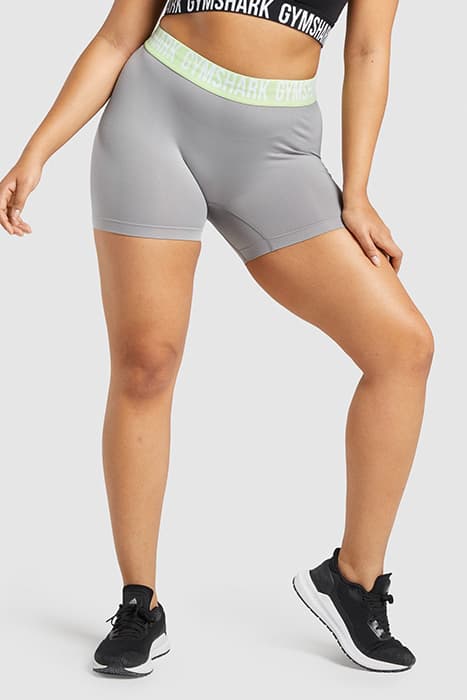 GYMSHARK FIT SEAMLESS SHORTS - SMOKEY GREY by Gymshark