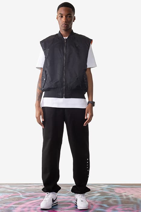 BLACK LEVON VEST by Daily Paper