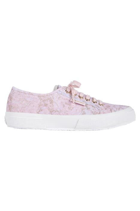 2750MARBLEPRINT COTW PINK PALE by Superga