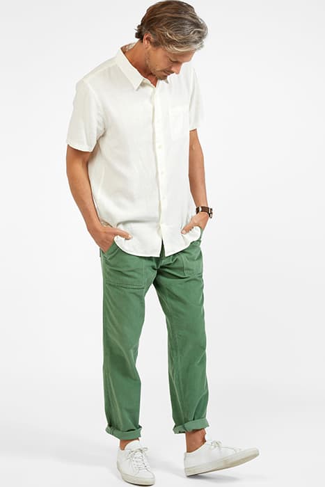 SEVENTYSEVEN CORD PANT GREEN GLASS by Outerknown