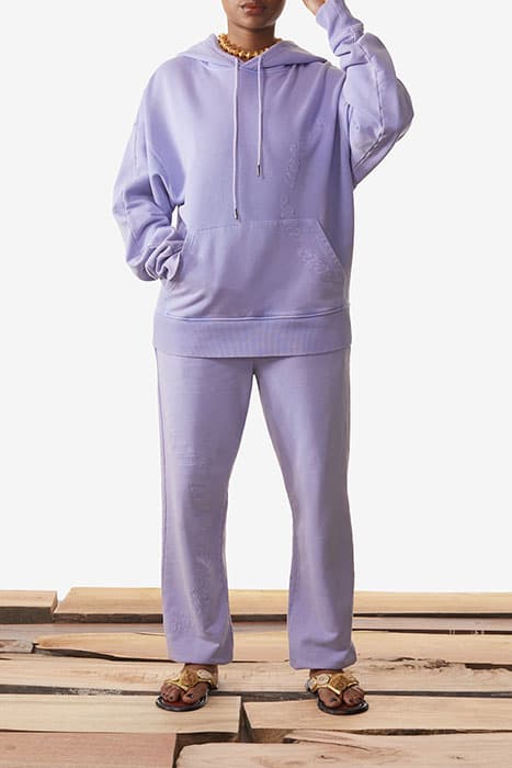 JACARANDA PURPLE KALCID HOODY by Daily Paper