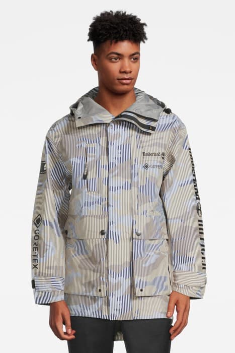 THXTBL RI GORE-TEX CARGO PARKA CAMO/ITHICA PRINT by Tommy Hilfiger