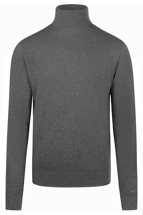 ROLL NECK COTTON/NYLON/MERINO ANTRACITE HTR GREY by McGregor