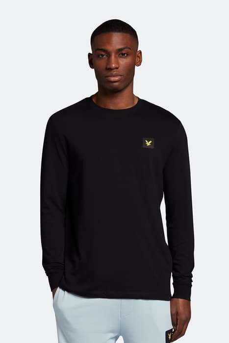 L/S T-SHIRT JET BLACK by Lyle & Scott