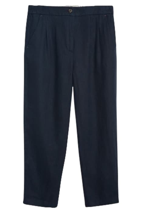 MADDIE 7/8 LINEN TROUSER DARK NAVY by White Stuff