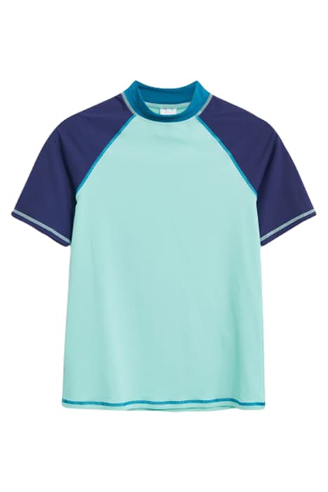 RUBY RASH VEST BLUE MLT by White Stuff