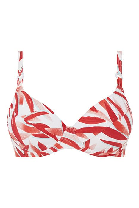 SW BRA TSHIRT RED LEAVES by Femilet