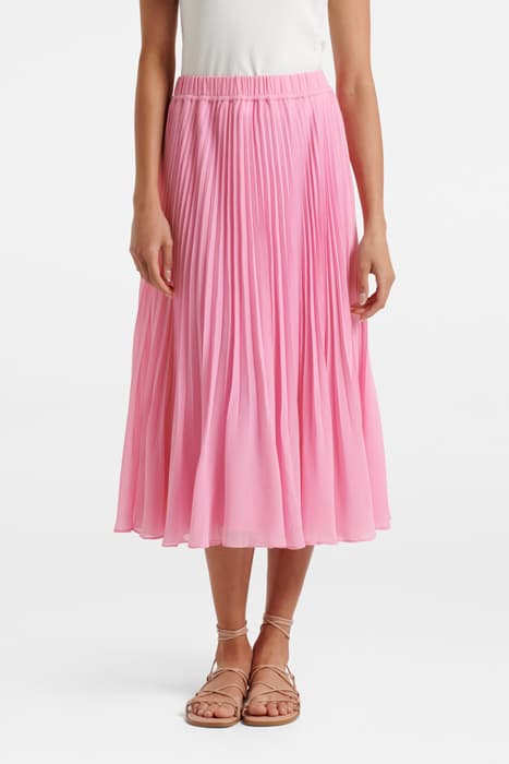 HARPER PLEATED MIDI SKIRT BARBIE by Forever New