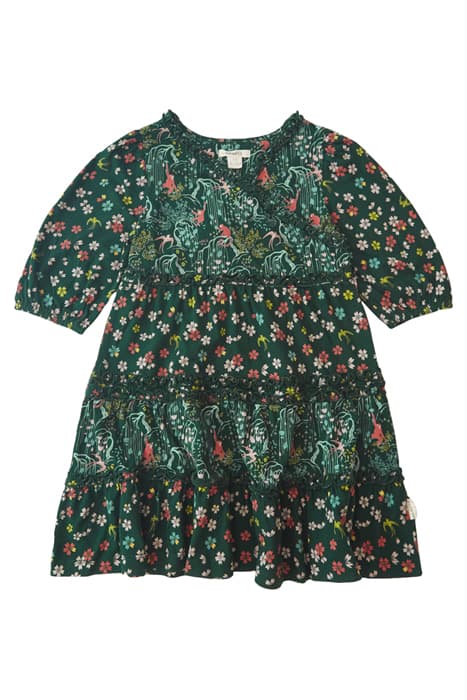 WILD JUNGLE DRESS GREEN MLT by White Stuff