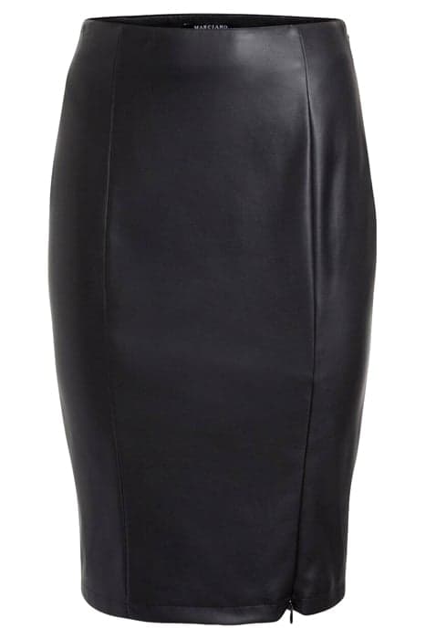 SECOND SKIN PU SKIRT JET BLACK A996 by Marciano by Guess