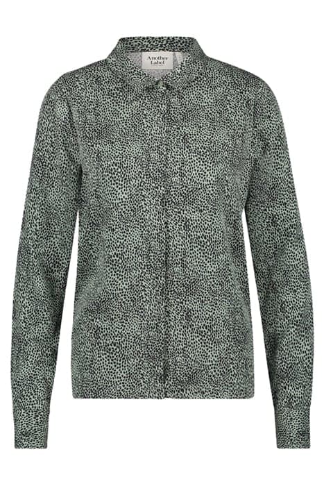 LENA SHIRT L/S GREY GREEN ANIMAL by Another Label