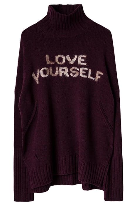 ALMA MW LOVE YOURSELF BORDEAUX by ZADIG&VOLTAIRE