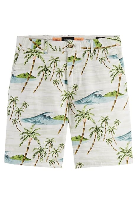 FAVE PRINTED PIMA COTTON SHORT COMBO A by Scotch & Soda