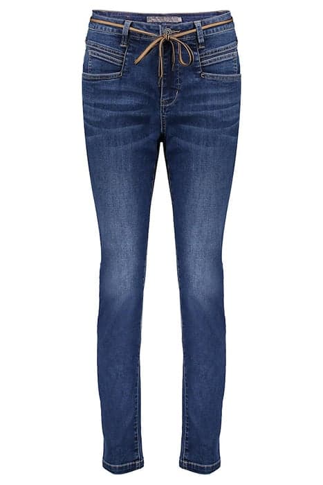 JEANS BAGGY MID BLUE DENIM by Geisha