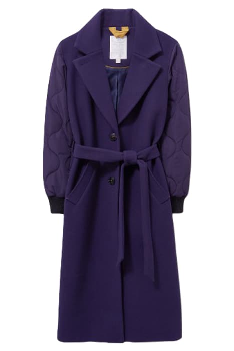 REMI COAT DK PURPLE by White Stuff