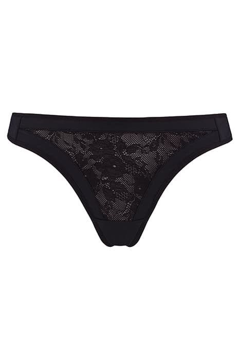 WING POWER BLACK LACE AND GREY by Marlies Dekkers