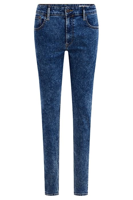 MEN'S SKINNY FIT JEANS WITH SUPERSTRETCH BLUE by WE Fashion