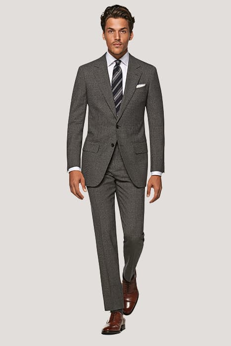 MID GREY HOUNDSTOOTH WASHINGTON SUIT by Suitsupply