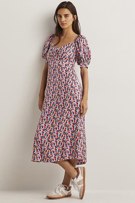 SWEETHEART MIDI TEA DRESS MUL by Boden