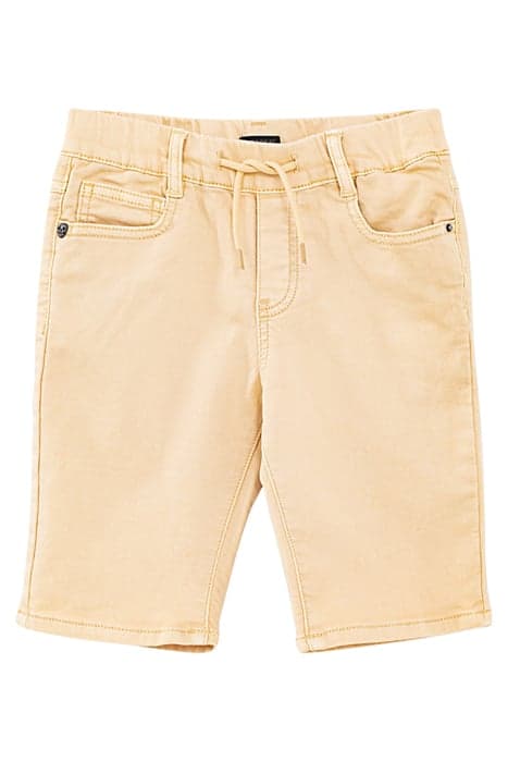 BOYS’ WHEAT ORGANIC COTTON KNITLOOK BERMUDAS WHEAT by IKKS