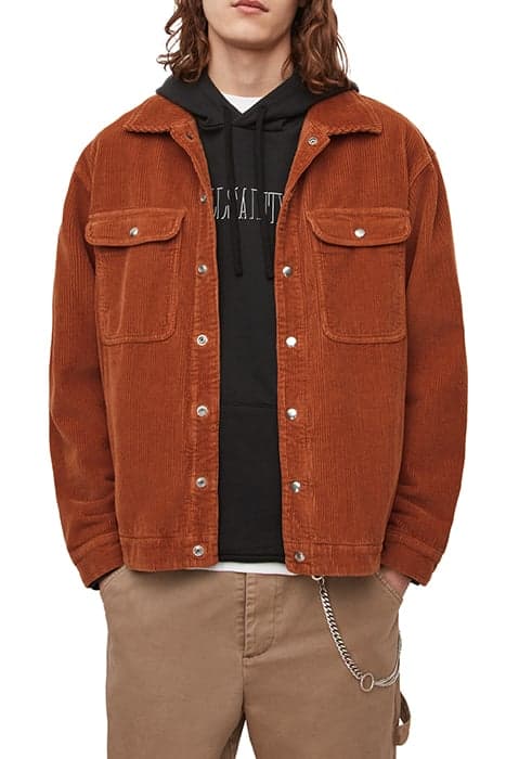 CASTLEFORD SHIRT BRANDY BROWN by AllSaints