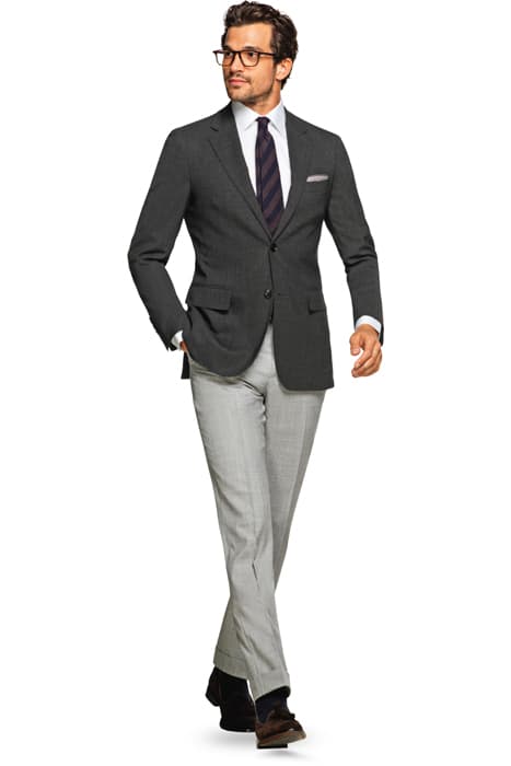 Dark Grey Havana Blazer by Suitsupply