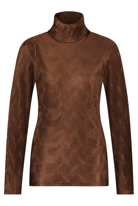 CHARLOT TOP L/S HAZEL BROWN by Another Label