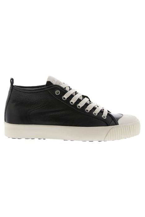 VL62 BLACK - MID-TOP SNEAKER by Blackstone