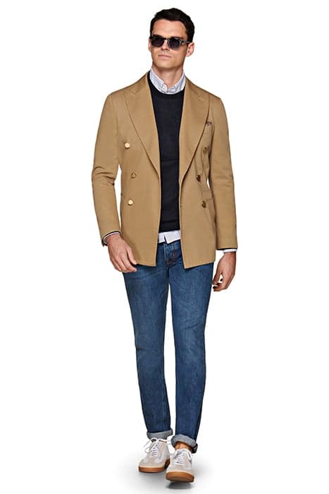 Khaki Havana Blazer by Suitsupply