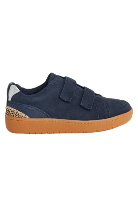 VELCRO SUEDE TRAINER DARK NAVY by White Stuff