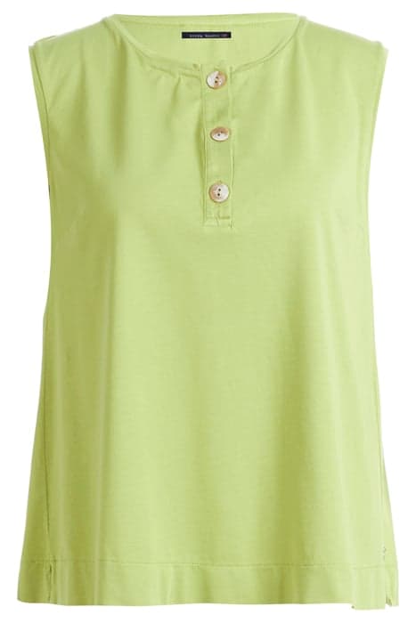 TOP A-LINE FRONT PLACKET GREEN by River Woods