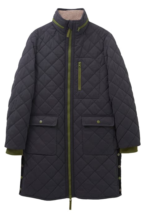 LUCKIE QUILTED COAT DK GREY by White Stuff