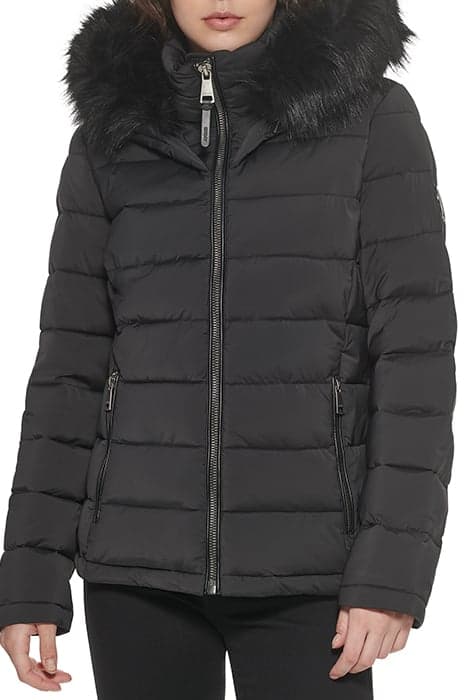 ZIPFRTN PUFFER JKT BLACK by DKNY